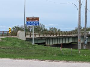 The Louis Riel Bridge in Ste. Agathe is about to get a major overhaul.