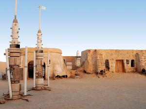 A filming location used in Star Wars: A New Hope.