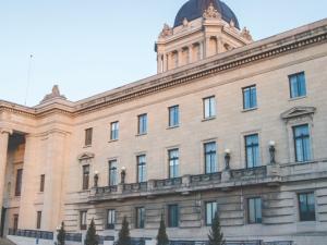 The Manitoba Legislature.