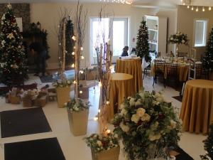 Exclusive peek inside the Whitetail Meadow set, its halls decked for Christmas.