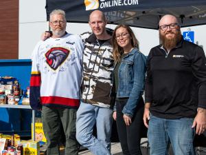 Randy Belmore, John Schmitke, Larissa Sandulak, and Dave Anthony.
