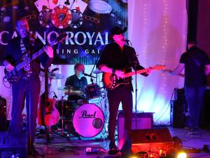 The Disruptors performs at the Nighthawks gala.