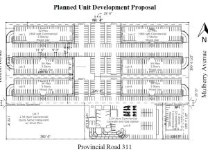 Plans for a new multiuse development proposed for Niverville's west end.
