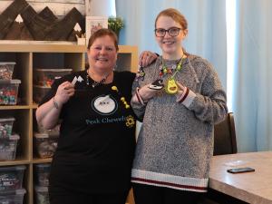 Bonny and Mariah Fehr of Niverville, proprietors of Peak Chewelry.