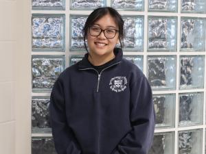 Edlynne “Eddy” Paez, a Grade 12 student from Niverville.