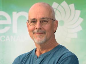 Blair Mahaffy is running in Provencher for the Green Party.