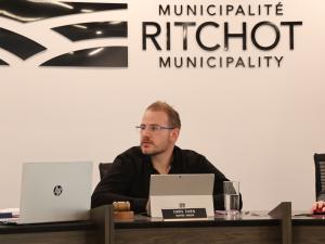 A council meeting at the RM of Ritchot.