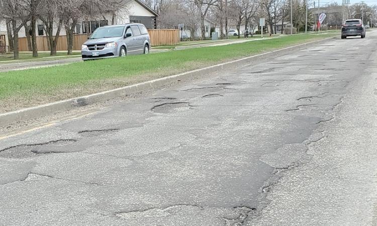 After a particularly brutal winter, potholes have opened up on roads throughout the region.