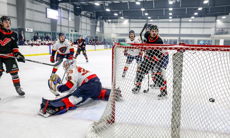 The Niverville Nighthawks rallied throughout the course of game five but eventually fell 4–3 in a marathon double overtime game to the Winkler Flyers on the road Saturday night.