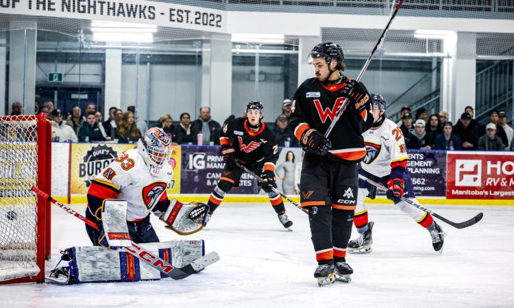 The Niverville Nighthawks season has ended after a 3–2 loss in game six to the Winkler Flyers at home on Monday night.