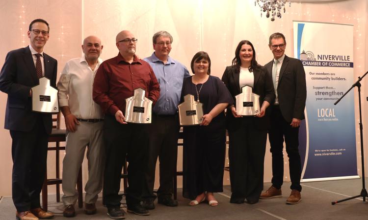 Winners of the 2025 Business Excellence Awards.