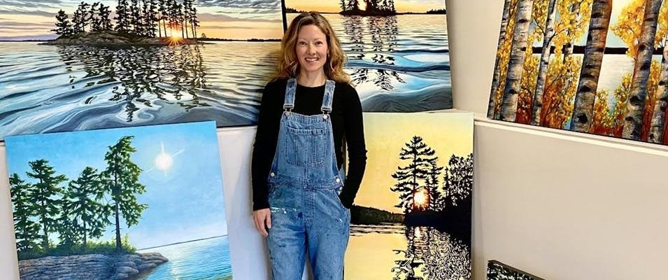  Local artist Melissa Jean was born right here in southeastern Manitoba, but her work is currently on display in galleries across Canada, not to mention hanging in the homes of art lovers around the world.