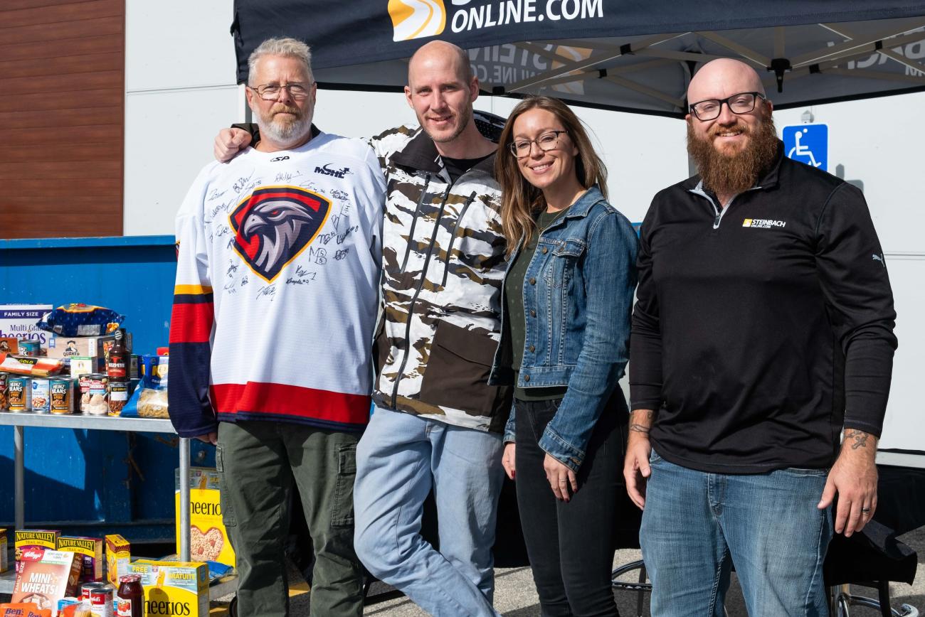 Randy Belmore, John Schmitke, Larissa Sandulak, and Dave Anthony.