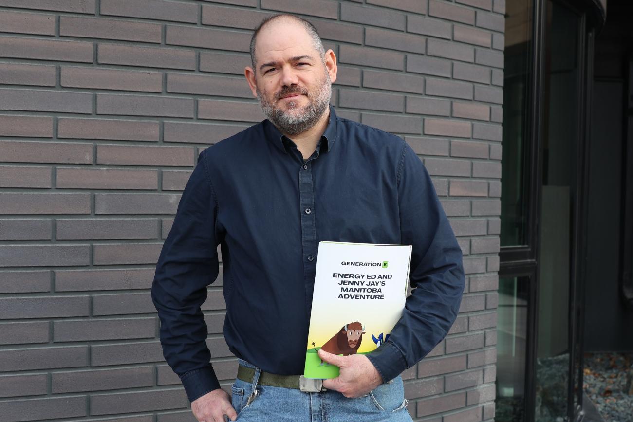 Uriel Jenin, Ritchot's Energy Efficiency Advocate.