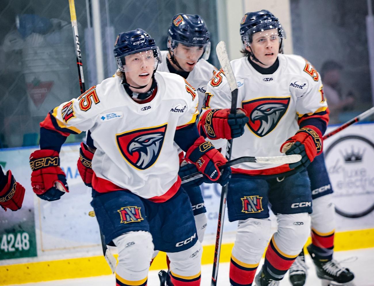 The Niverville Nighthawks earned a big 6–2 win over the Winnipeg Blues on Thursday night on the road.