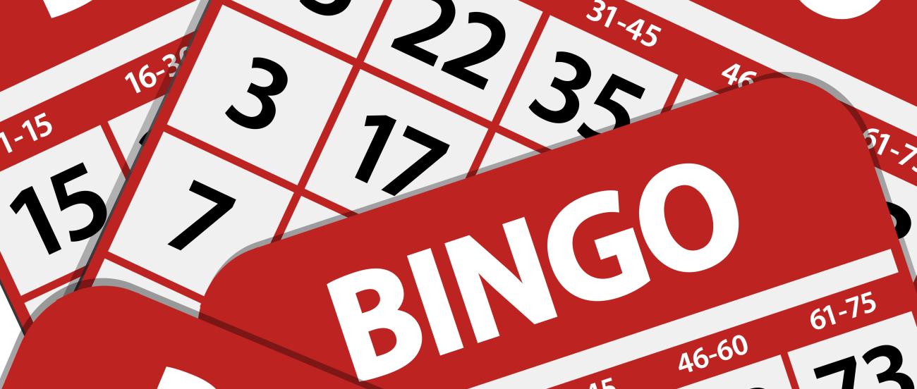 Bingo cards.