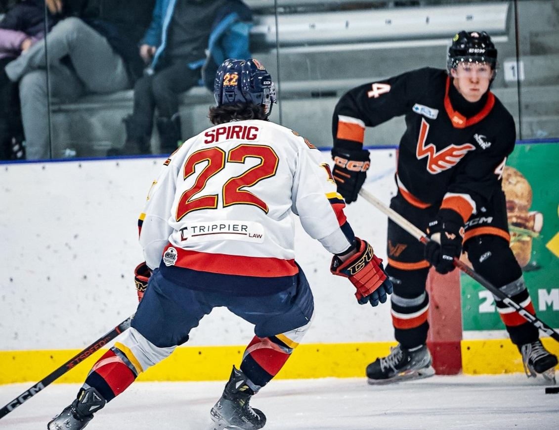 The Niverville Nighthawks were a step behind all night long on their way to falling 4–1 to the Winkler Flyers at home. 
