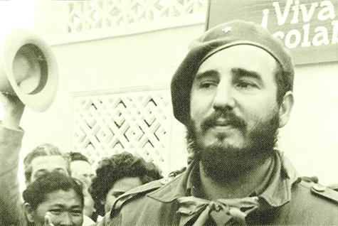 Yangiyer, Uzbekistan, May 11, 1963: Residents welcome Fidel Castro