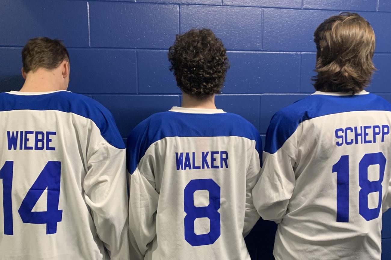 The Niverville High School’s new hockey team recently wrapped up their inaugural season in the Winnipeg High School Hockey League.