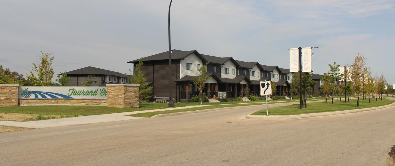 The entrance to Tourond Creek in St. Adolphe.
