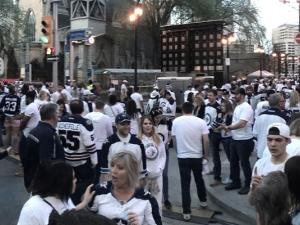In the coming weeks, Winnipeg’s downtown will be hit by a whiteout, this one of the welcome variety. With the Winnipeg Jets securing their place in this year’s Stanley Cup playoffs, it’s time for the traditional downtown street parties to begin.
