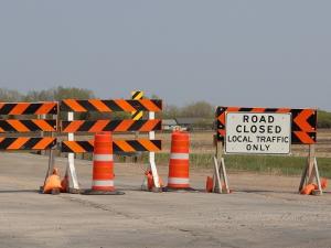 Since May, traffic has been rerouted around a burned-out bridge on Highway 311.