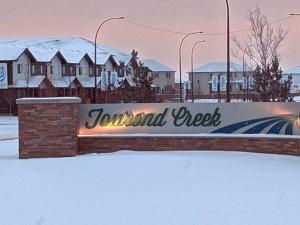 The Tourond Creek neighbourhood in St. Adolphe.
