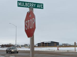 The intersection of Mulberry and Highway 311 in Niverville will see the addition of traffic signals.