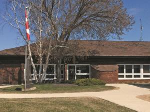 The RM of Ritchot's municipal office in St. Adolphe.