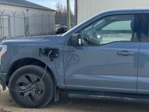 Ritchot's new electric truck.