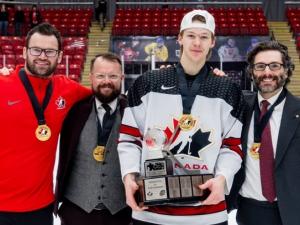 Justin Giesbrecht, Kelvin Cech, Nathan Brown, and Alex Mandolidis.