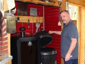 Adrian Bruce of Niverville is helping to launch the community's first barbecue competition.