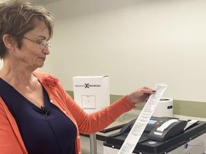 Jeanne Zwiep, director of electoral operations at Elections Manitoba.