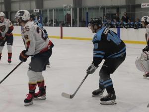 The Niverville Nighthawks snapped a three-game losing streak on Tuesday night as they defeated the Winnipeg Blues 3–2 in overtime.
