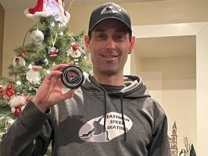 Colin Tétrault of Ste. Agathe.