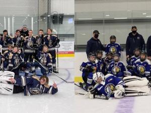 The U13A and U11A Clippers, who took first and second places at their respective tournaments this fall.