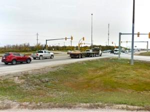 The busy intersection of St. Mary's Road and the South Perimeter will soon be the site of a new interchange.
