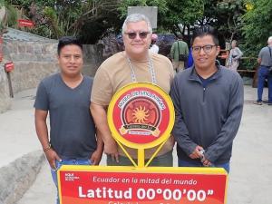 Mark Reimer with Luiggy and Alex Cedeño.