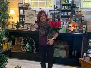 Branda Chaput, owner of Fleuriste XO Flowers and Gifts in Île-des-Chênes.