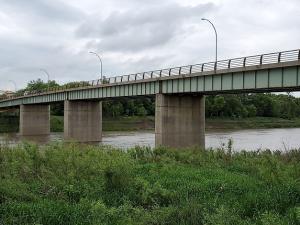 For the next two weeks, the provincial government will be embarking on an online engagement survey to hear directly from the public about what they think should be done to improve the Louis Riel Bridge, which crosses the Red River at Ste. Agathe.
