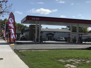 The new gas pumps are open at the Niverville Co-op.