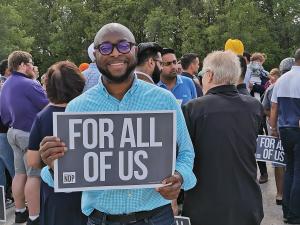 Obasesam Okoi from Ile-des-Chenes is the NDP candidate for Springfield-Ritchot.