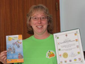 Faith Desharnais, President of the Frog Follies organizing committee.