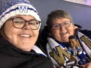 Joanna Sallows and her mother Val.