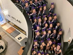 Phoenix Cheer competes in Regina, Saskatchewan.