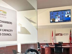 Most Ritchot council members are still attending meetings remotely.