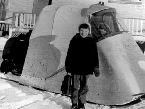 Many students contended with icy conditions to get to and from their one-room school. The lucky ones rode a luxurious carriage.