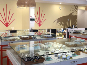 The inside of a Canna Cabana retail outlet in Alberta.