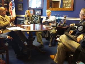 MP Ted Falk meets with American officials in Washington D.C.