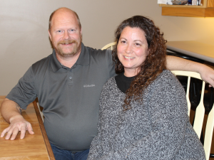 Todd and Lisa Wiebe of Niverville.
